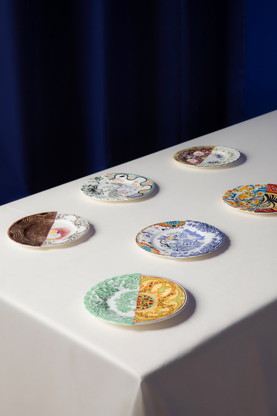 Dessertteller der Hybrid-Collection der Marke Seletti