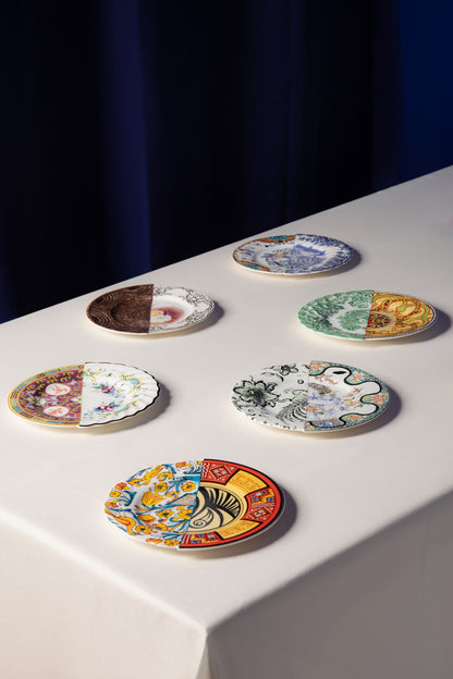 Dessertteller der Hybrid-Collection der Marke Seletti