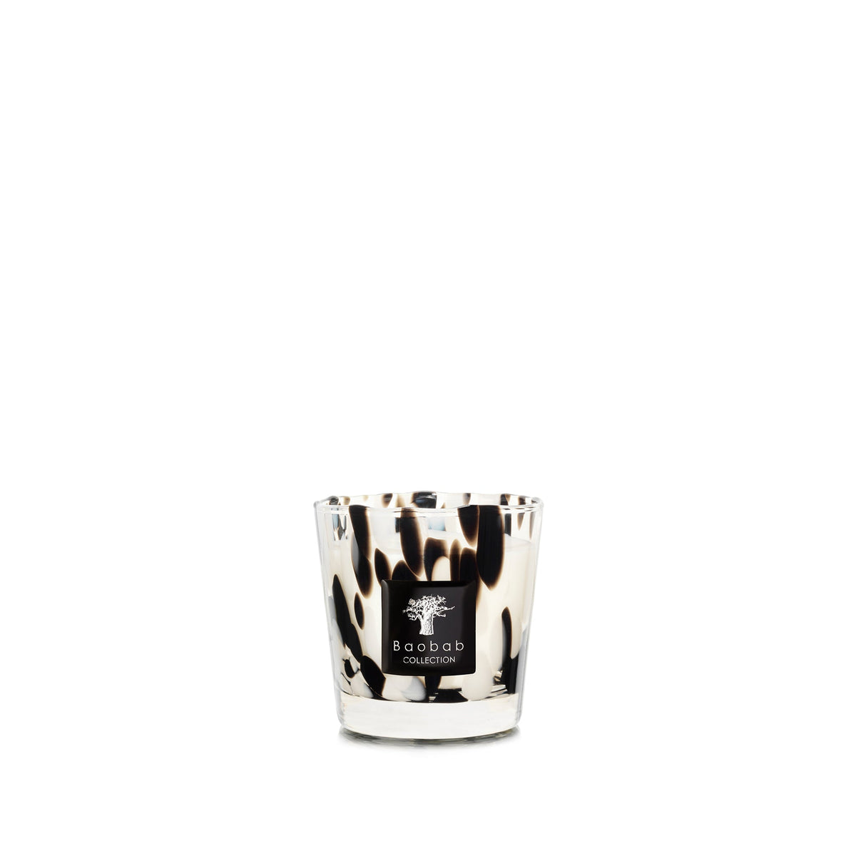 Duftkerze PEARLS BLACK in Max 08 von Baobab Collection