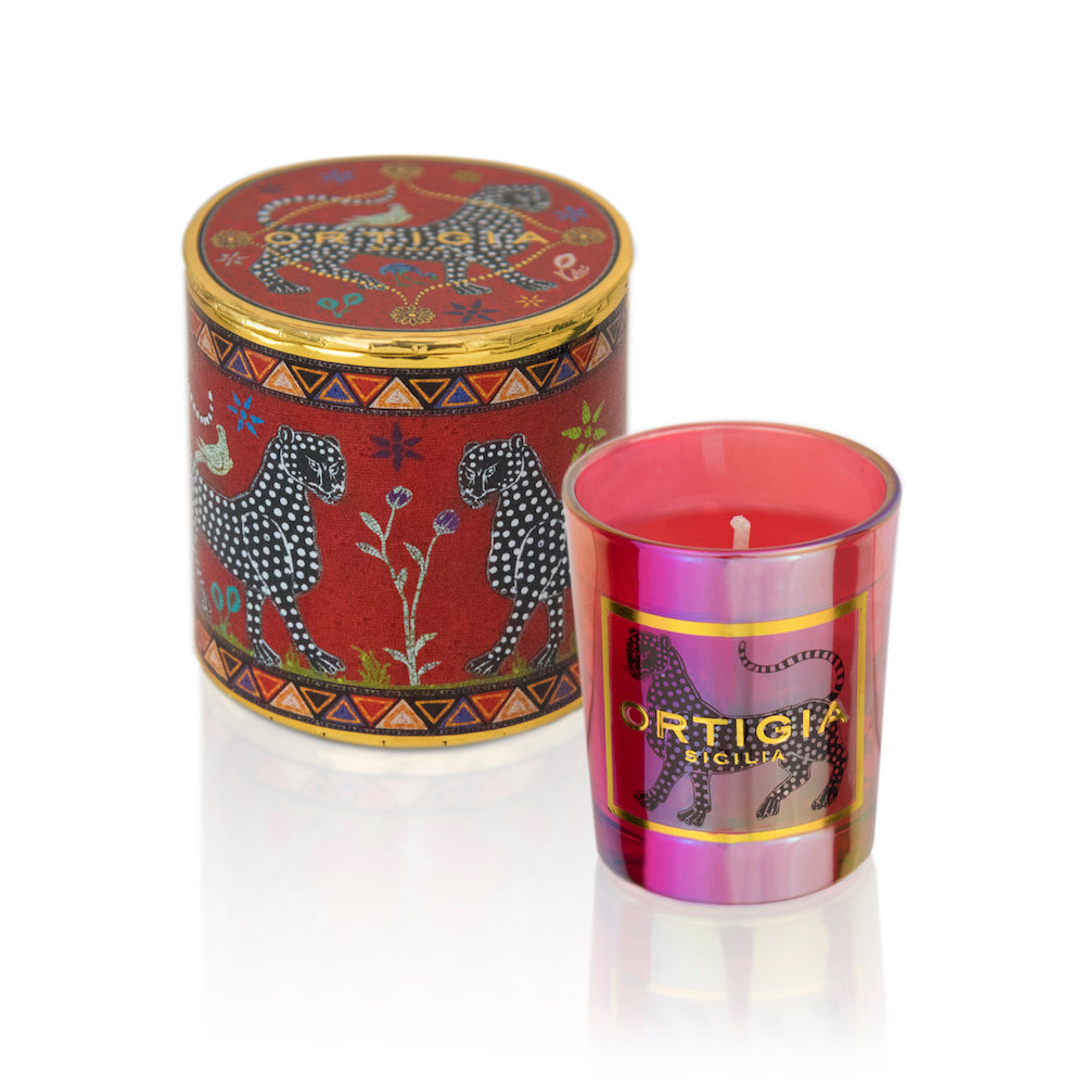 kleine Duftkerze PALO SANTO ROSSO