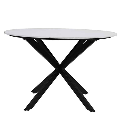 Esstisch TOMOCHI schwarz weiß Light and Living