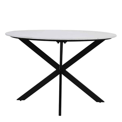 Esstisch TOMOCHI schwarz weiß Light and Living