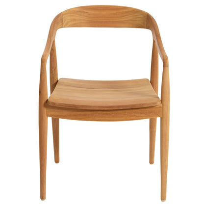Esszimmerstuhl PALOS natur Teakholz 60x58x83 cm