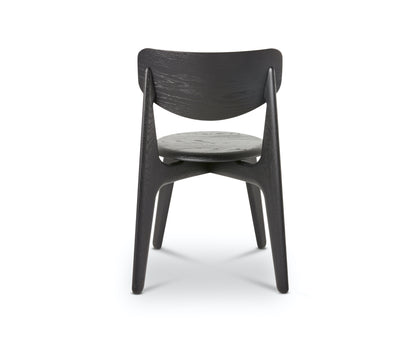 Slab Dining Chair – Black Brushed Oak von Tom Dixon
