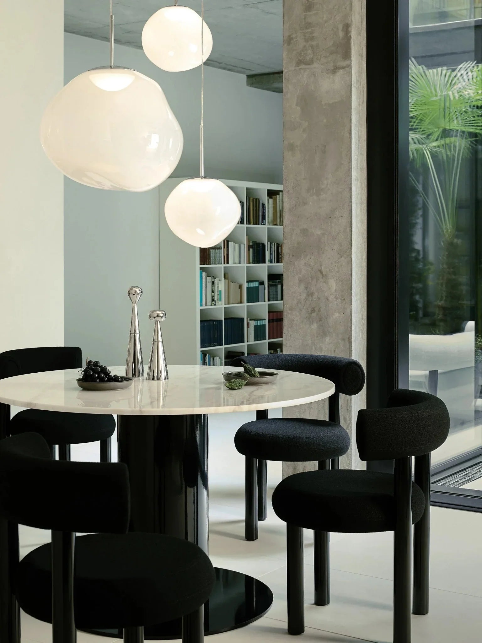 Designerstühle für Wohnzimmer in schwarz