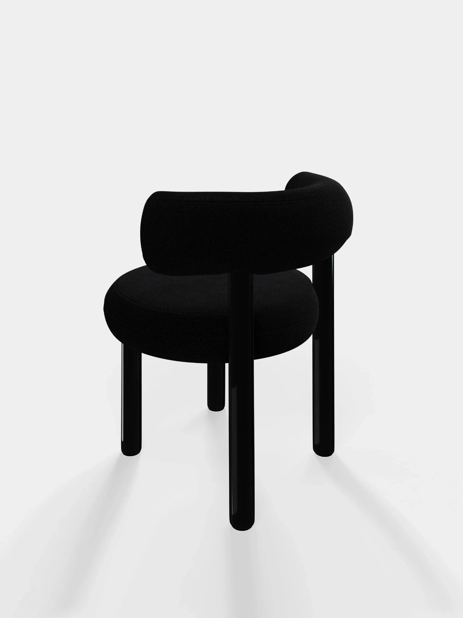Schwarze Stühle für Wohnzimmer