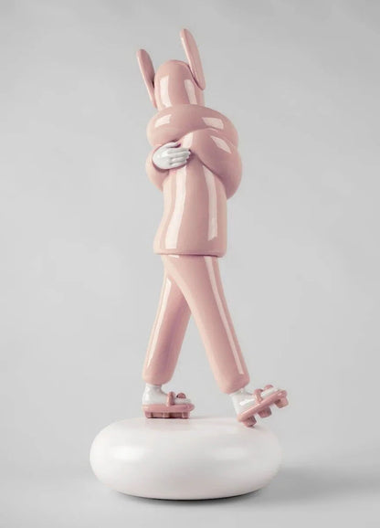 Figur EMBRACED in Pink der Marke Lladró