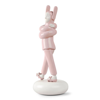 Figur EMBRACED in Pink der Marke Lladró
