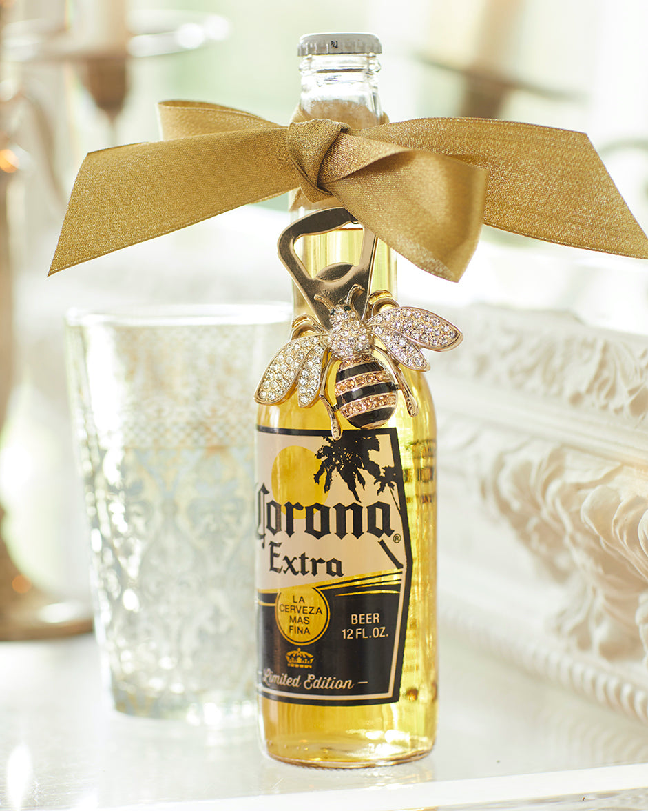 Corona Bier mit Flaschenöffner Bee