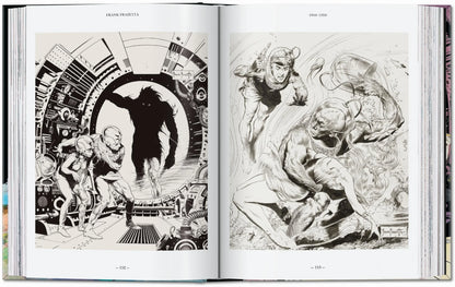 Unterwasser Illustration von Frank Frazetta
