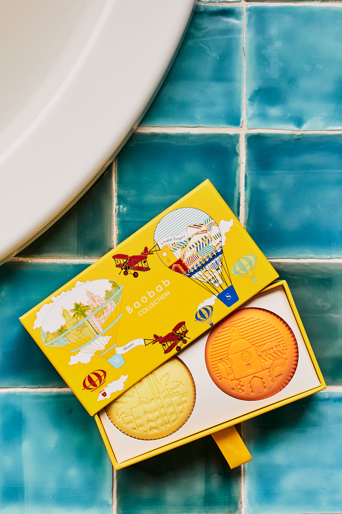 Baobab Collection – Geschenkbox Seife Miami & À Saint-Tropez (2 x 150 g)
