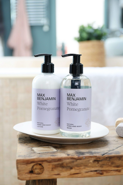 Hand &amp; Body Wash &amp; Lotion-Geschenkset / White Pomegranate