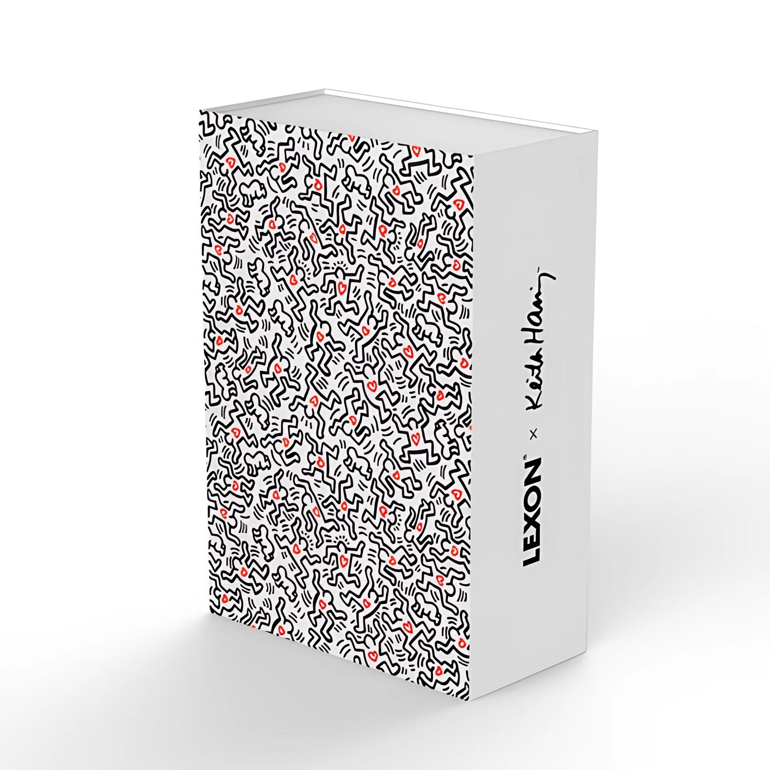 Geschenkset Lexon x Keith Haring LOVE WHITE