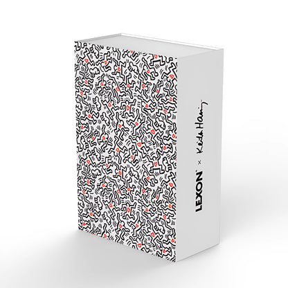 Geschenkset Lexon x Keith Haring LOVE WHITE