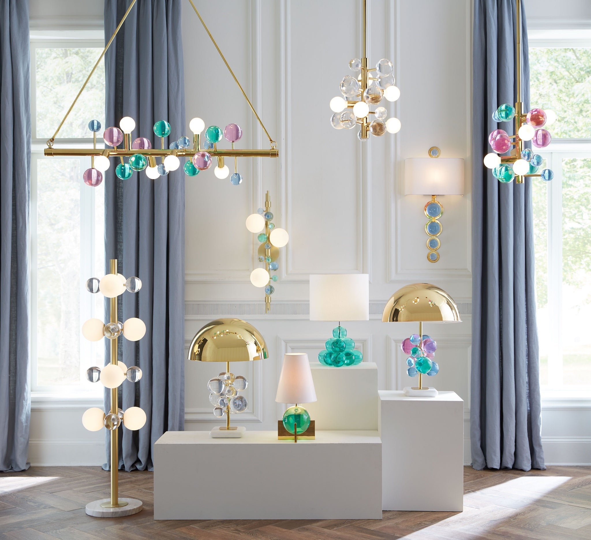 GLOBO Kollektion Tischlampen, Hängeleuchten und Stehleuchten von Jonathan Adler