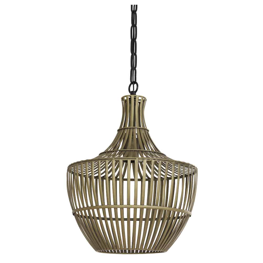 Hängelampe STELLA antik Bronze