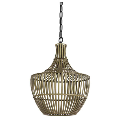 Hängelampe STELLA antik Bronze