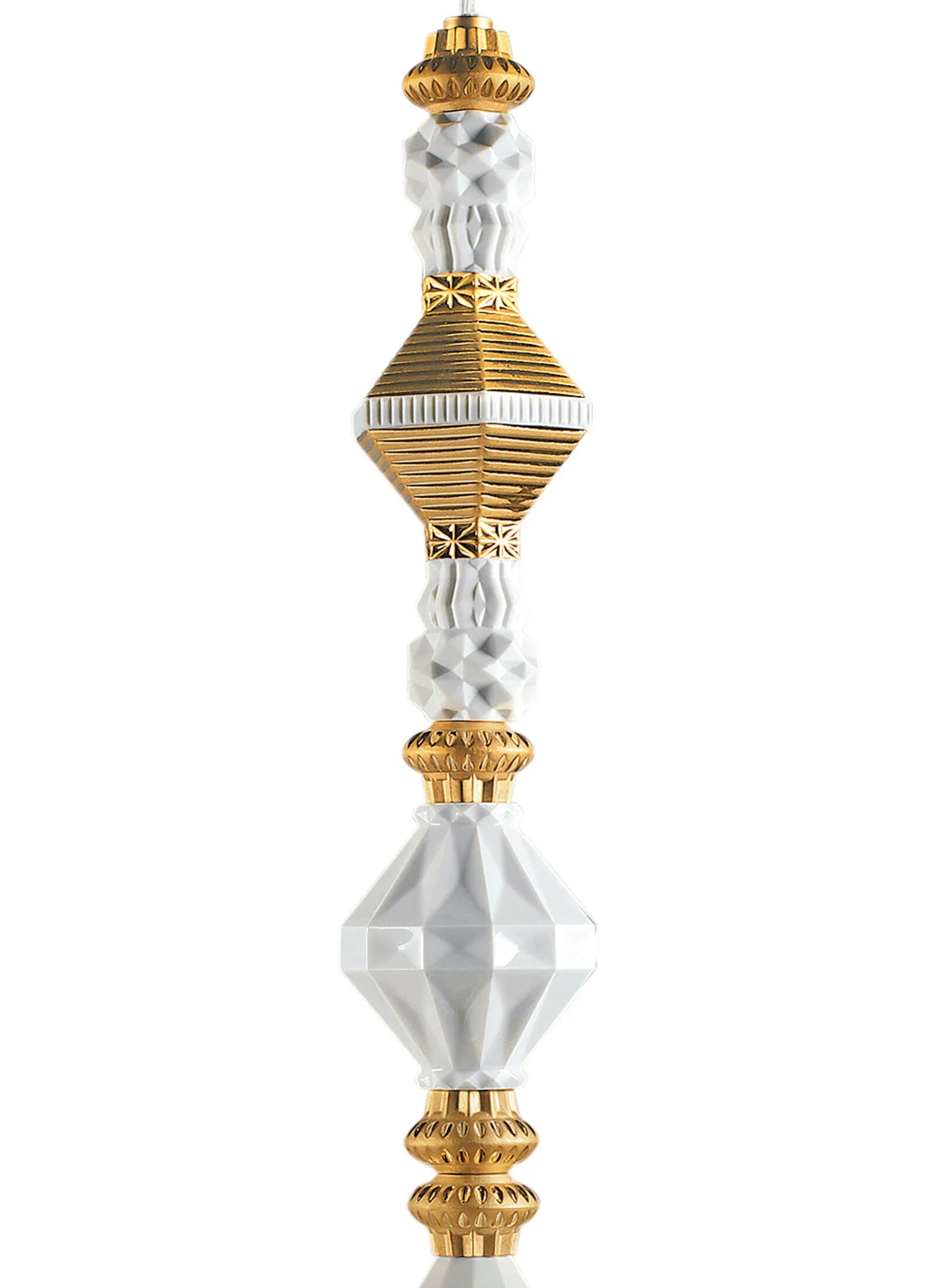 Hängeleuchte BELLE DE NUIT II in Golden Luster von Lladró