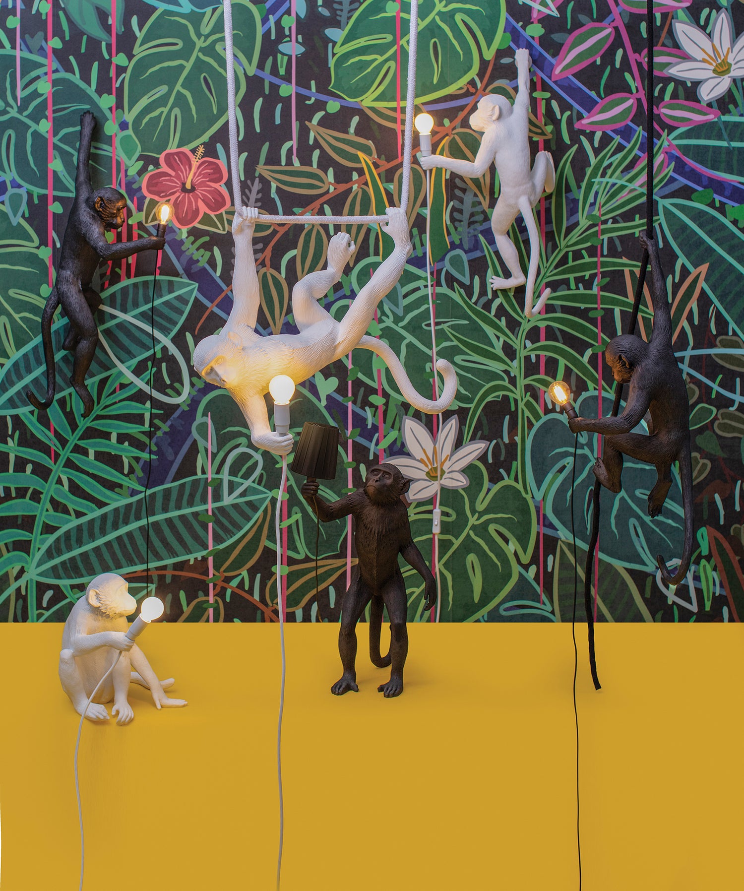 Hängeleuchte THE MONKEY von Seletti – ikonisches Design zwischen Natur und Inszenierung