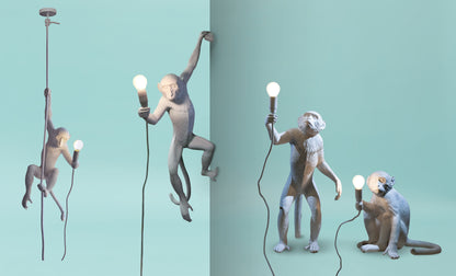 Hängeleuchte THE MONKEY von Seletti – ikonisches Design zwischen Natur und Inszenierung