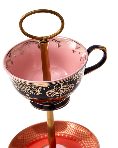 Etagere GRANDPA High Tea Set aus Porzellan