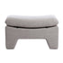 Hocker DASHA hell grau 80x40x48,5cm