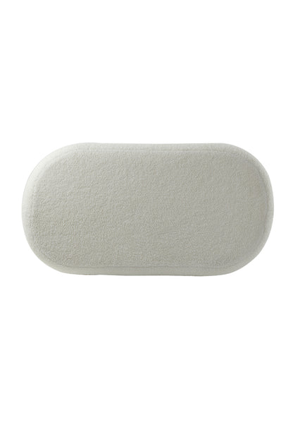 Hocker LYALL gold/ weiß