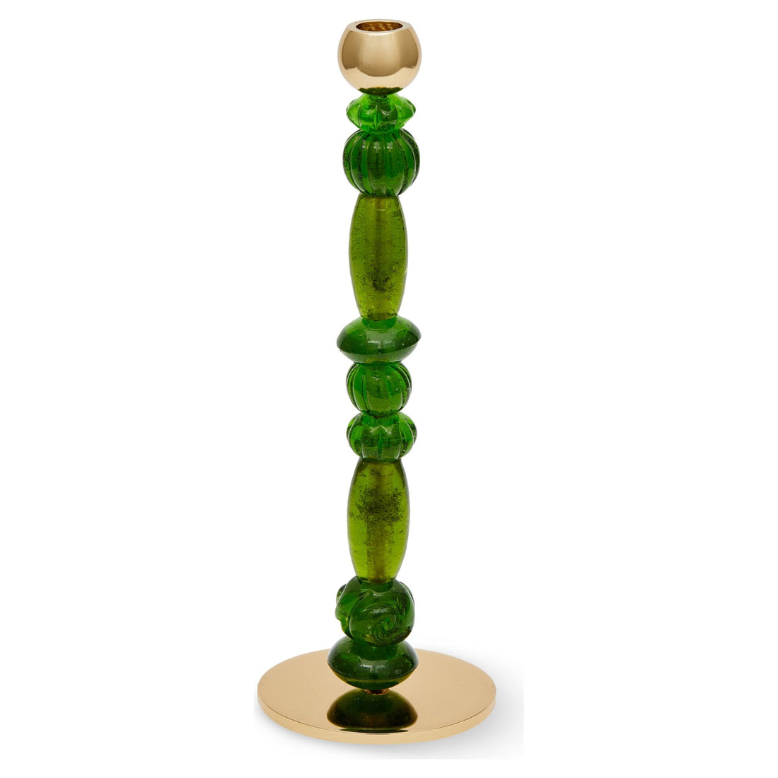 Beads Kerzenhalter S aus recyceltem Glas für stilvolle Deko