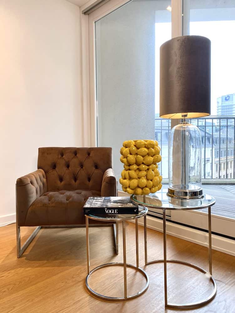 Samt Loungesessel AVALON