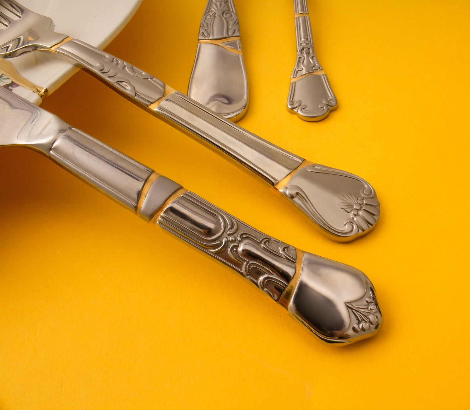 Kintsugi Cutlery – einzigartiges Besteck mit Goldveredelung