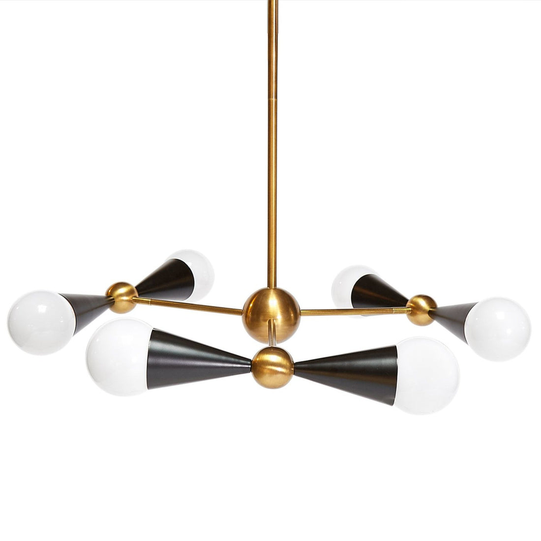 Sechsflammige Caracas Hängeleuchte von Jonathan Adler