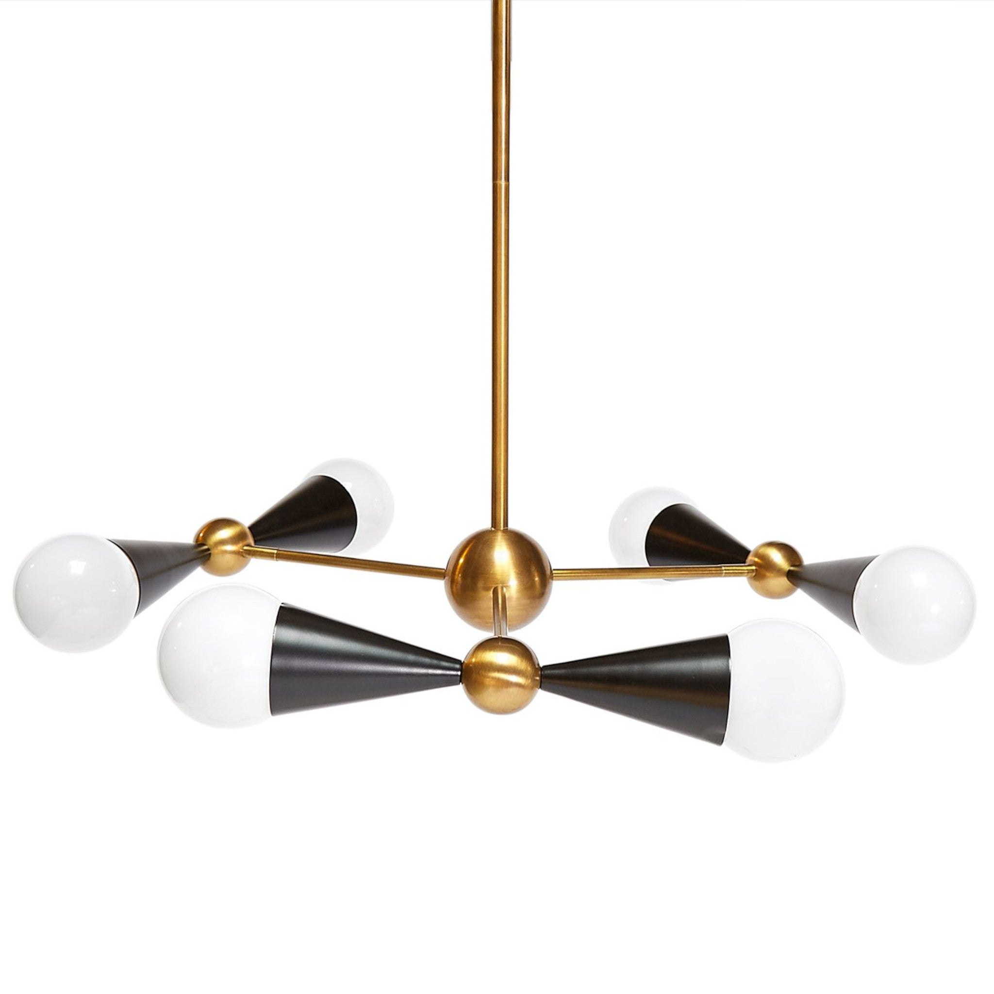Sechsflammige Caracas Hängeleuchte von Jonathan Adler