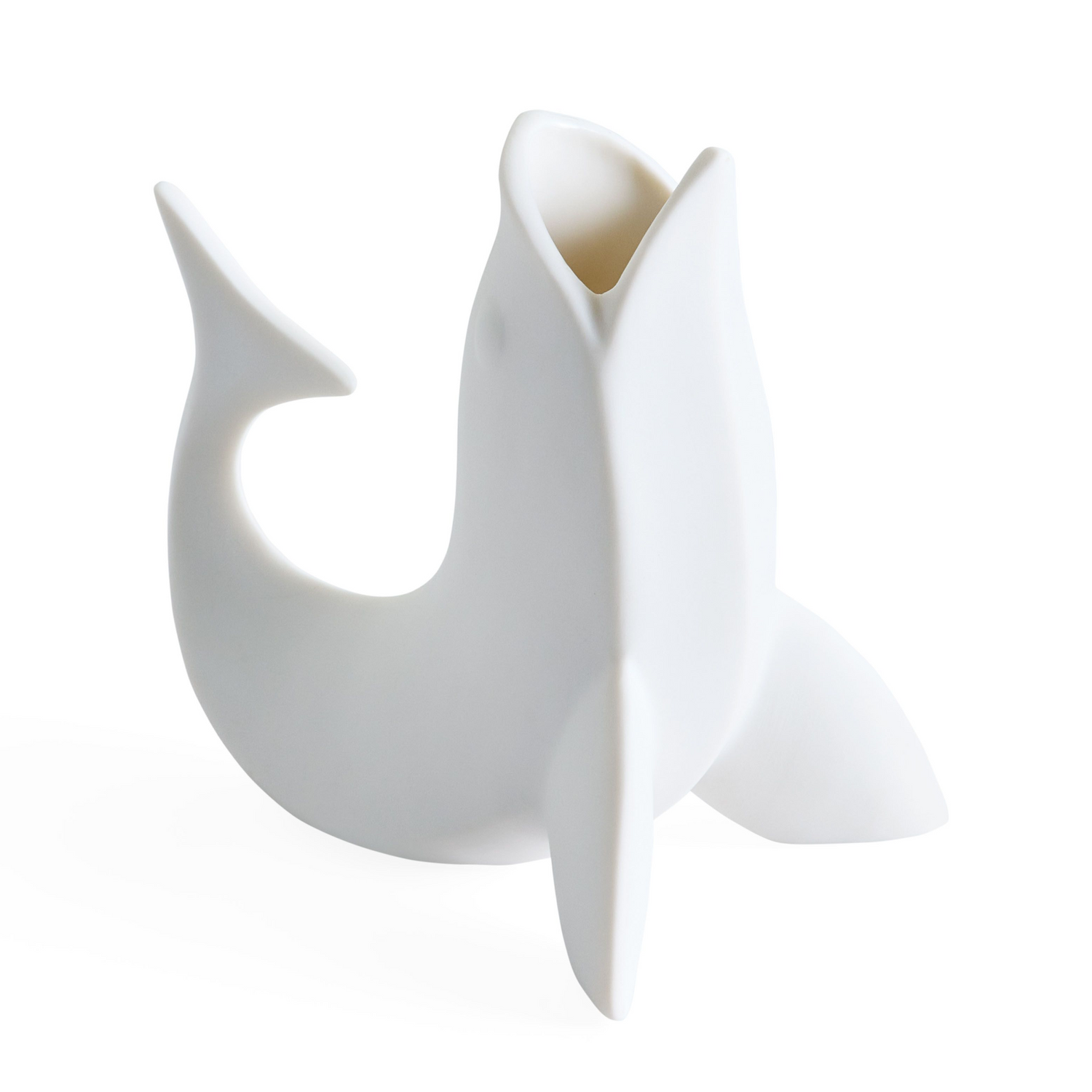 Dekorative Fischvase aus Porzellan 
von Jonathan Adler