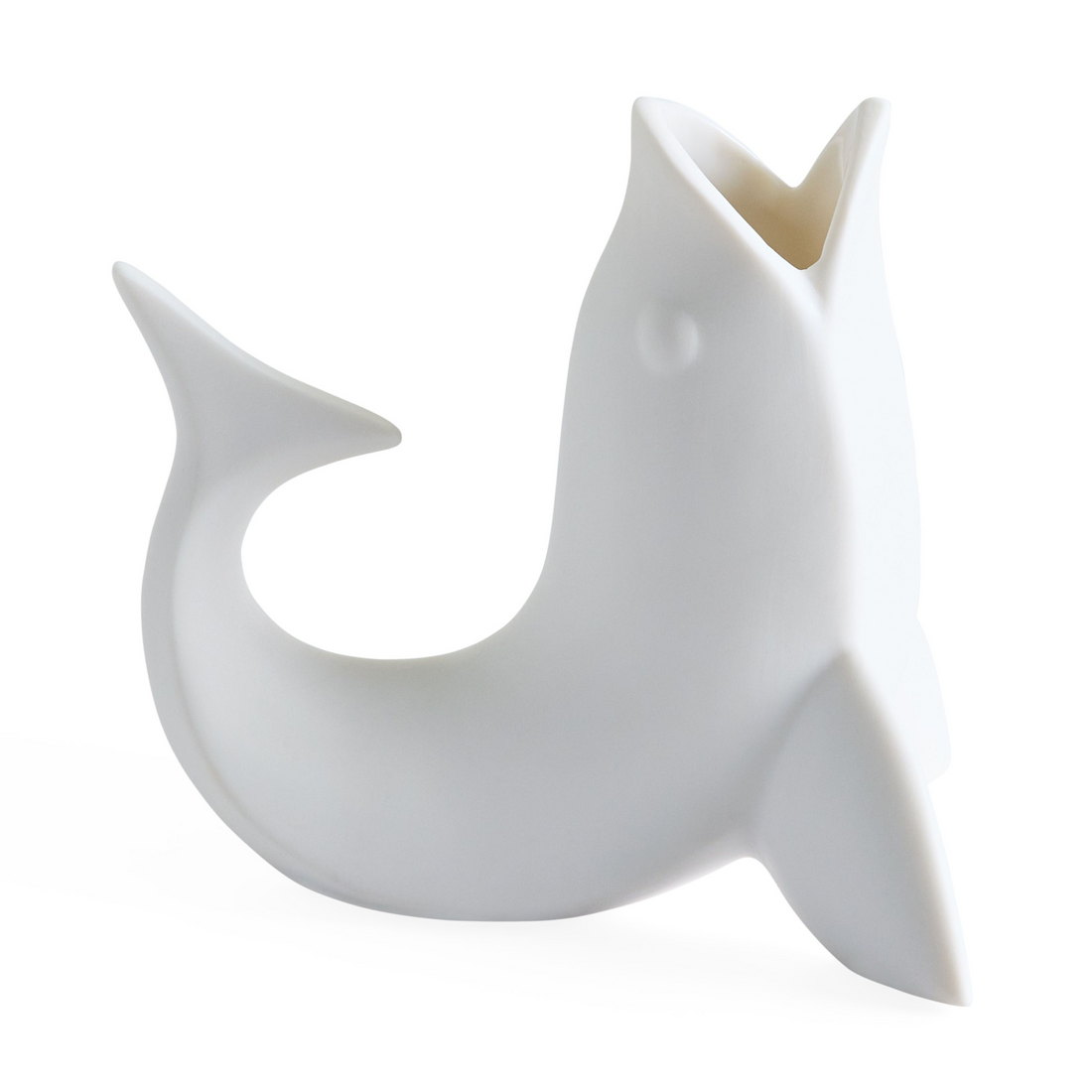 FISH BUD Vase von Jonathan Adler in Weiß