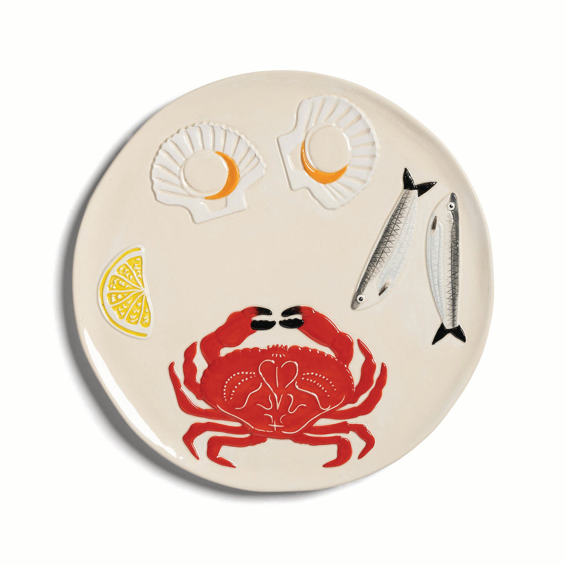 Servierteller DE LA MER CRAB der Marke &k Amsterdam