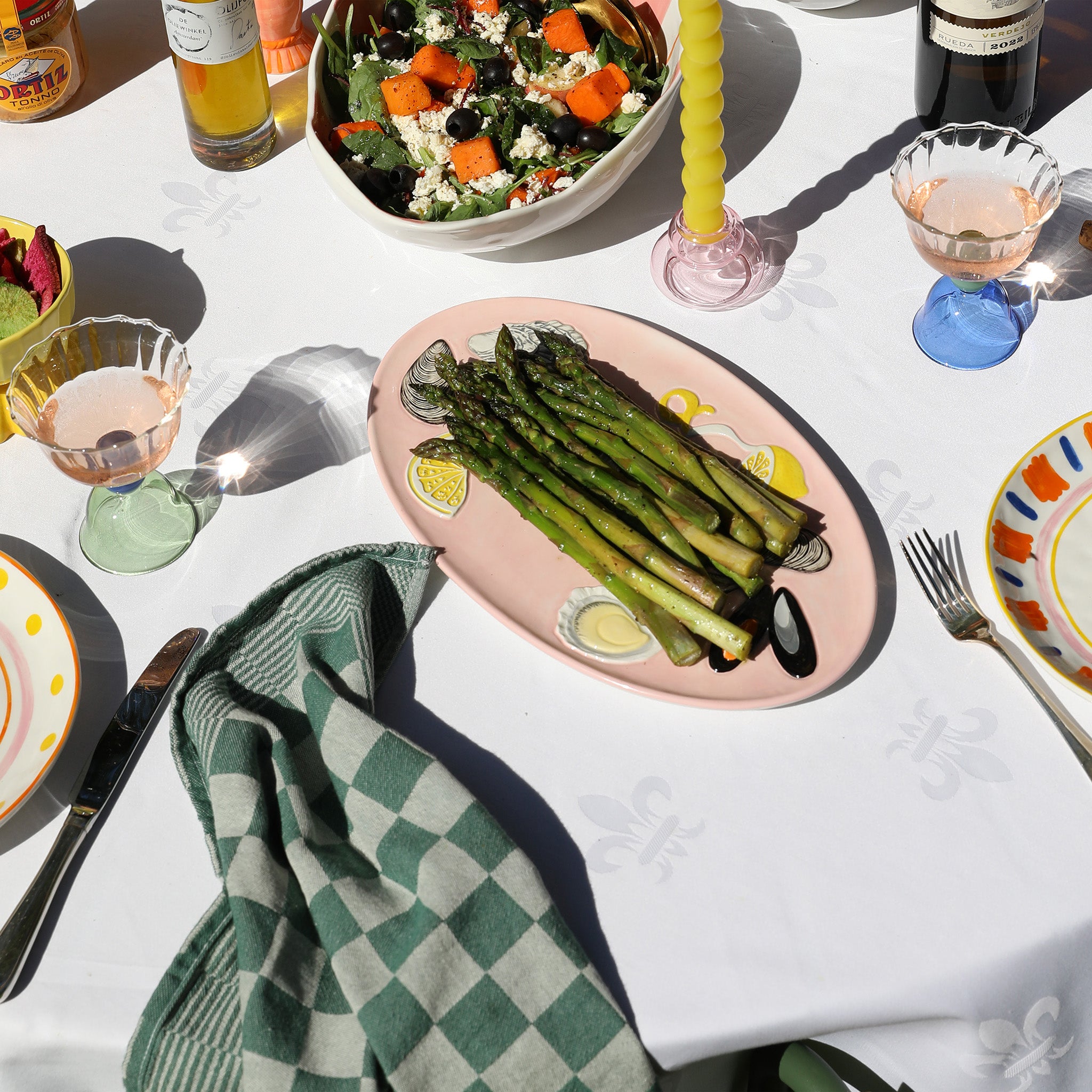 Servierteller DE LA MER OYSTER der Marke &amp;k Amsterdam