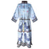 Kaftan CELESTE aus 100% Seide der Marke Ortigia Sicilia