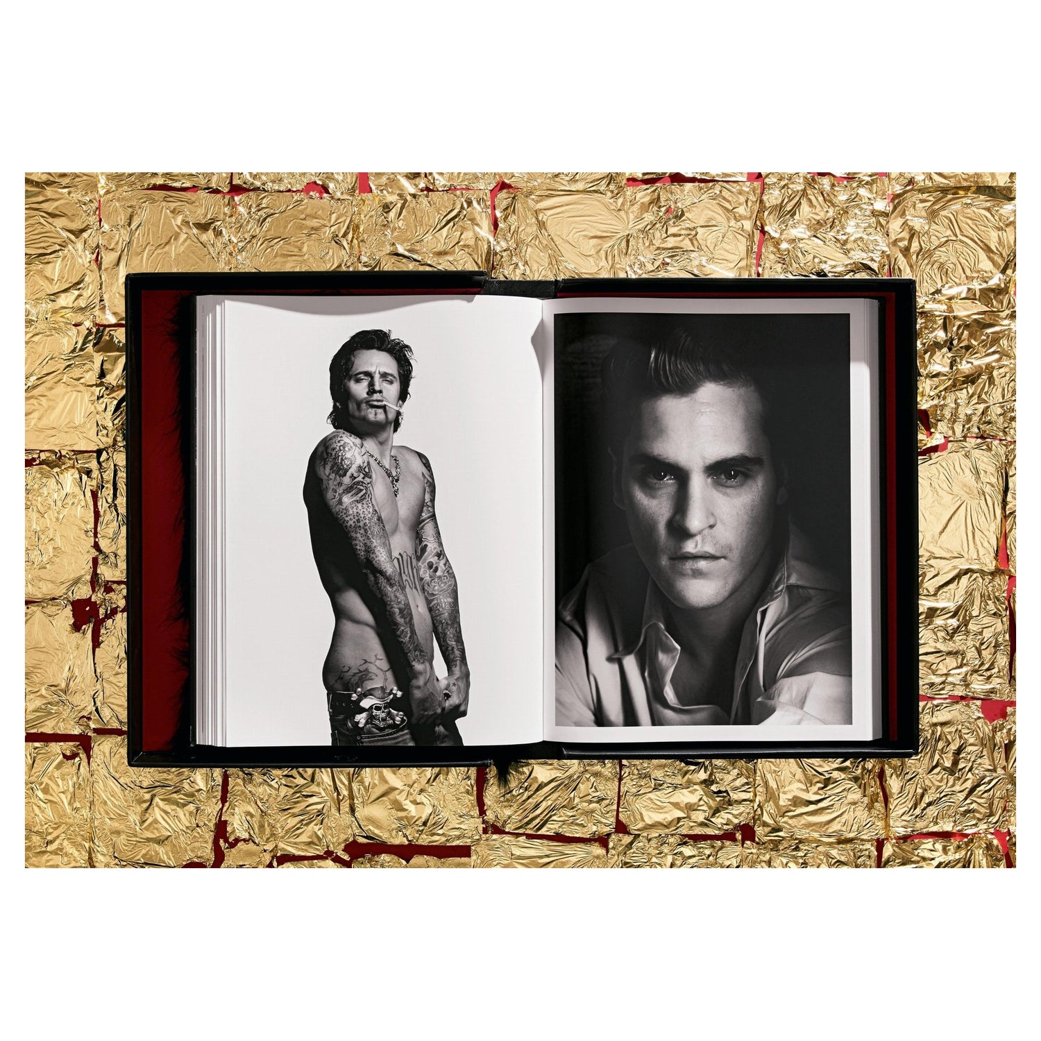 Detailansicht luxuriöser Schlagkassette mit hochwertigem Schimpansenfellimitat