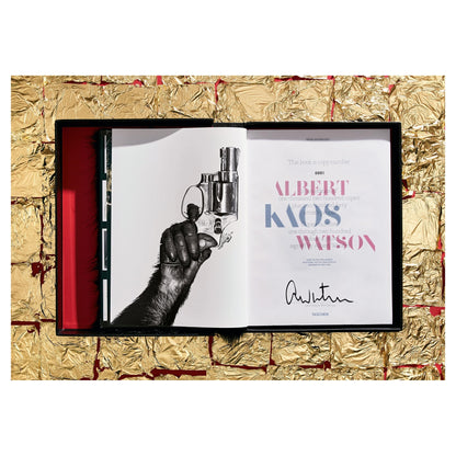 Handsignierte und nummerierte Limitierung der Albert Watson Kaos Art Edition