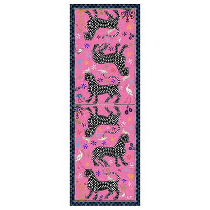Kaschmirschal OCELOT Fucsia 200x70 cm der Marke Ortigia Sicilia