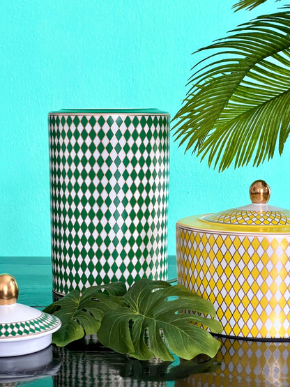 Keramikdosen CHESS mit Deckel