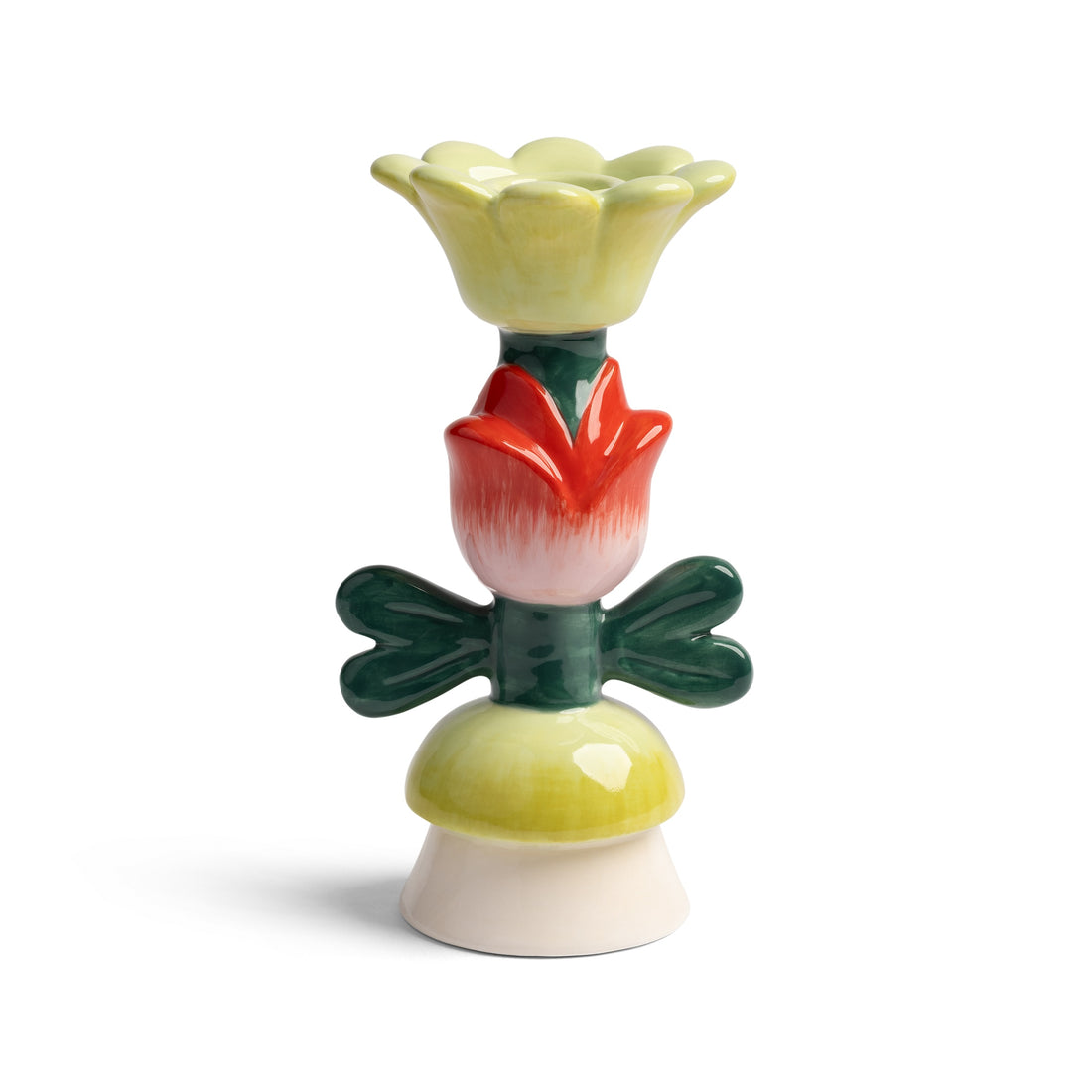 Blume Kerzenständer Extra Large – Multicolour von &k Amsterdam