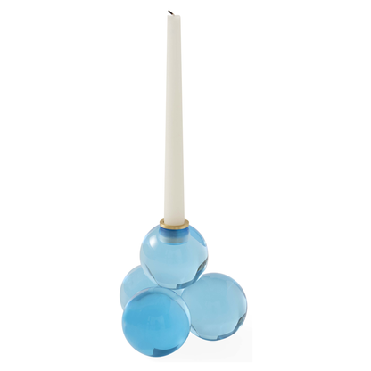 Luxuriöser Kerzenhalter mit schwebendem Acryl-Design von Jonathan Adler