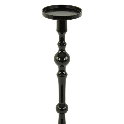 Kerzenhalter SHEVA in shiny schwarz von Light &amp;amp; Living