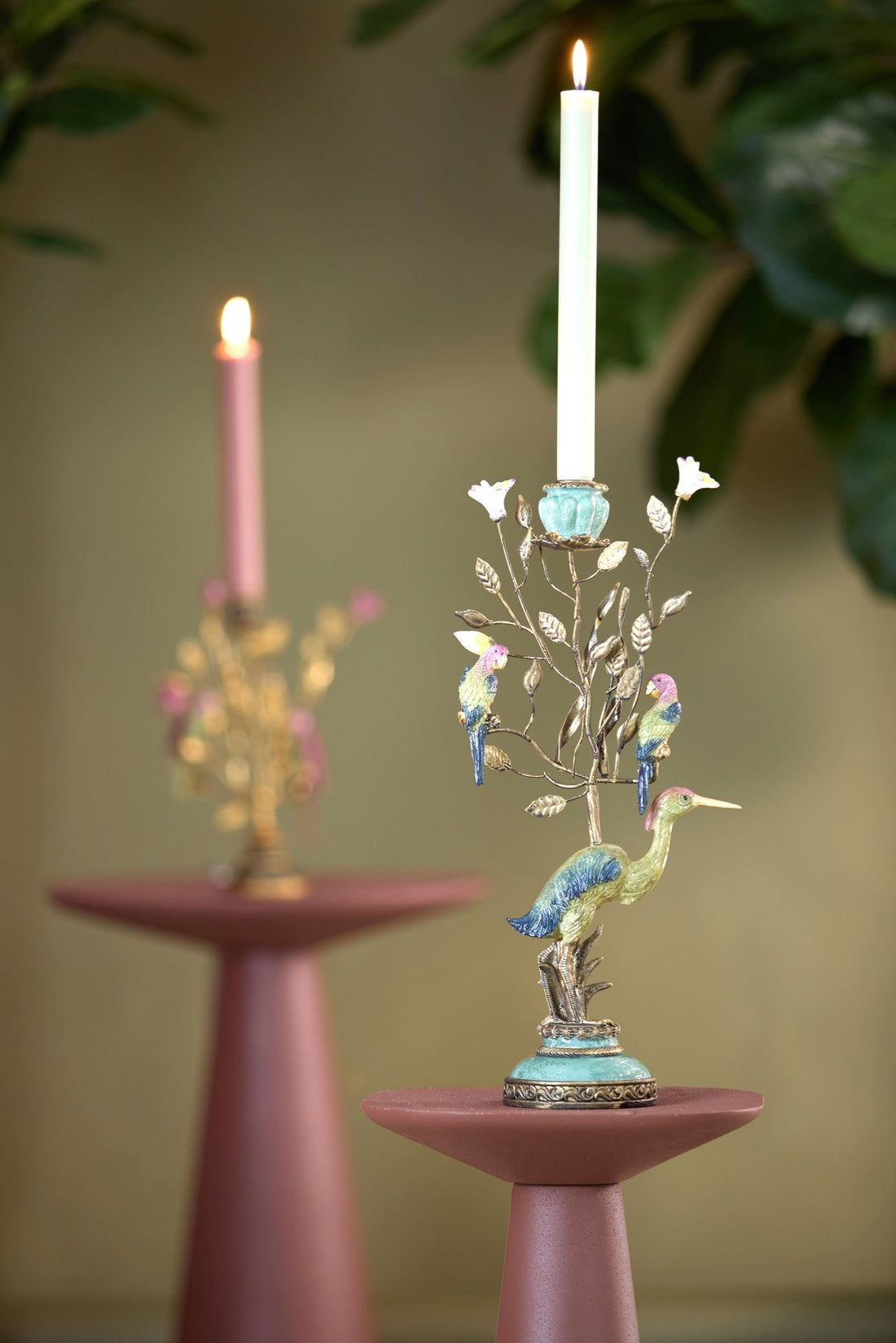 Kerzenständer HERON von Light &amp; Living mit exotischem Design