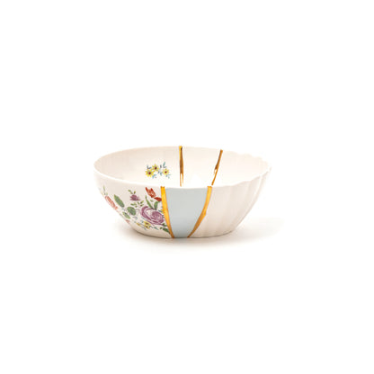 Kintsugi Salatschüssel inspiriert von japanischer Kunst