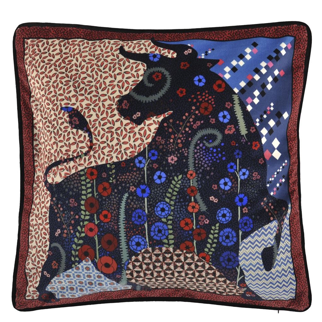 Kissen MANADE D´ÉTÈ OSCURO 50x50cm von Christian Lacroix
