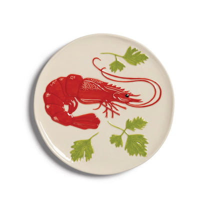 PLATE DE LA MER 4ER SET der Marke &amp;k Amsterdam