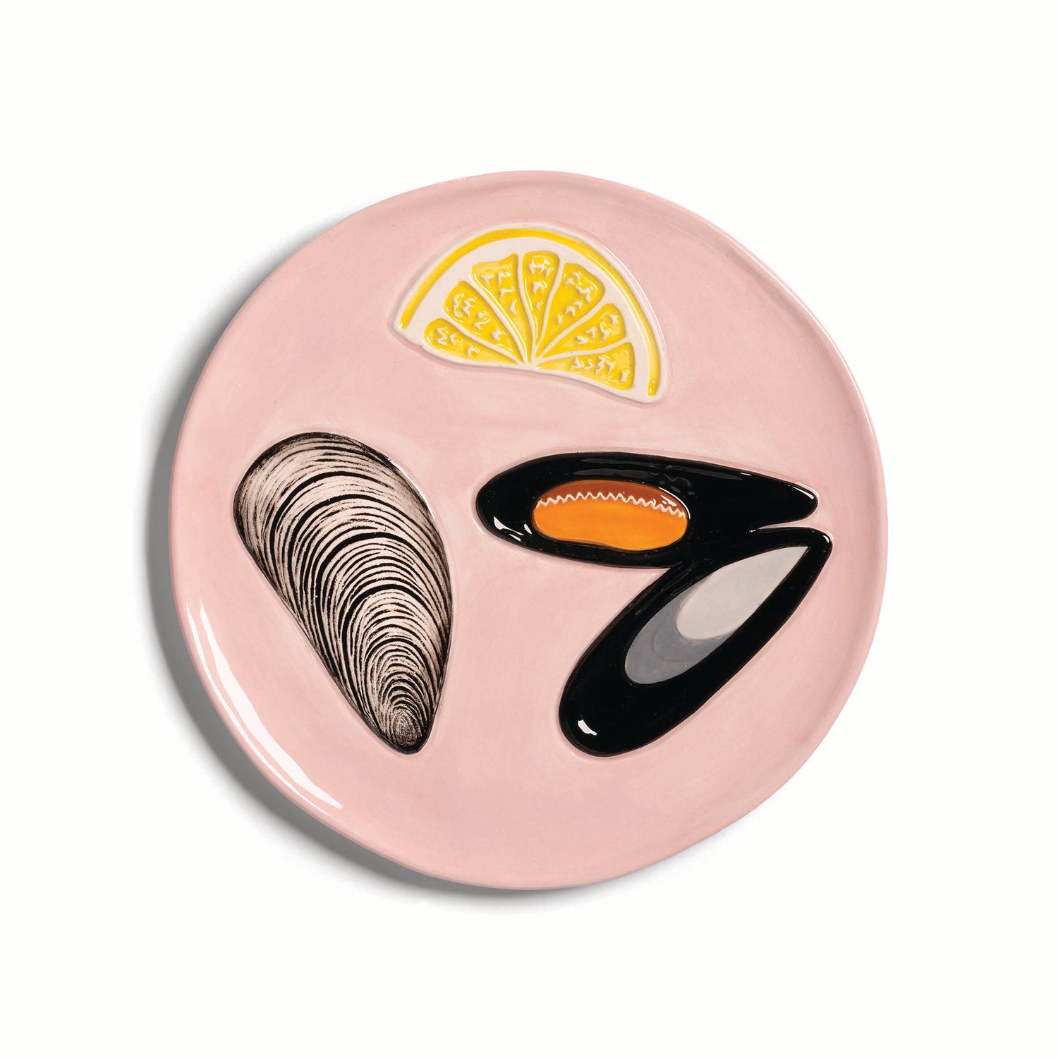 PLATE DE LA MER 4ER SET der Marke &amp;k Amsterdam