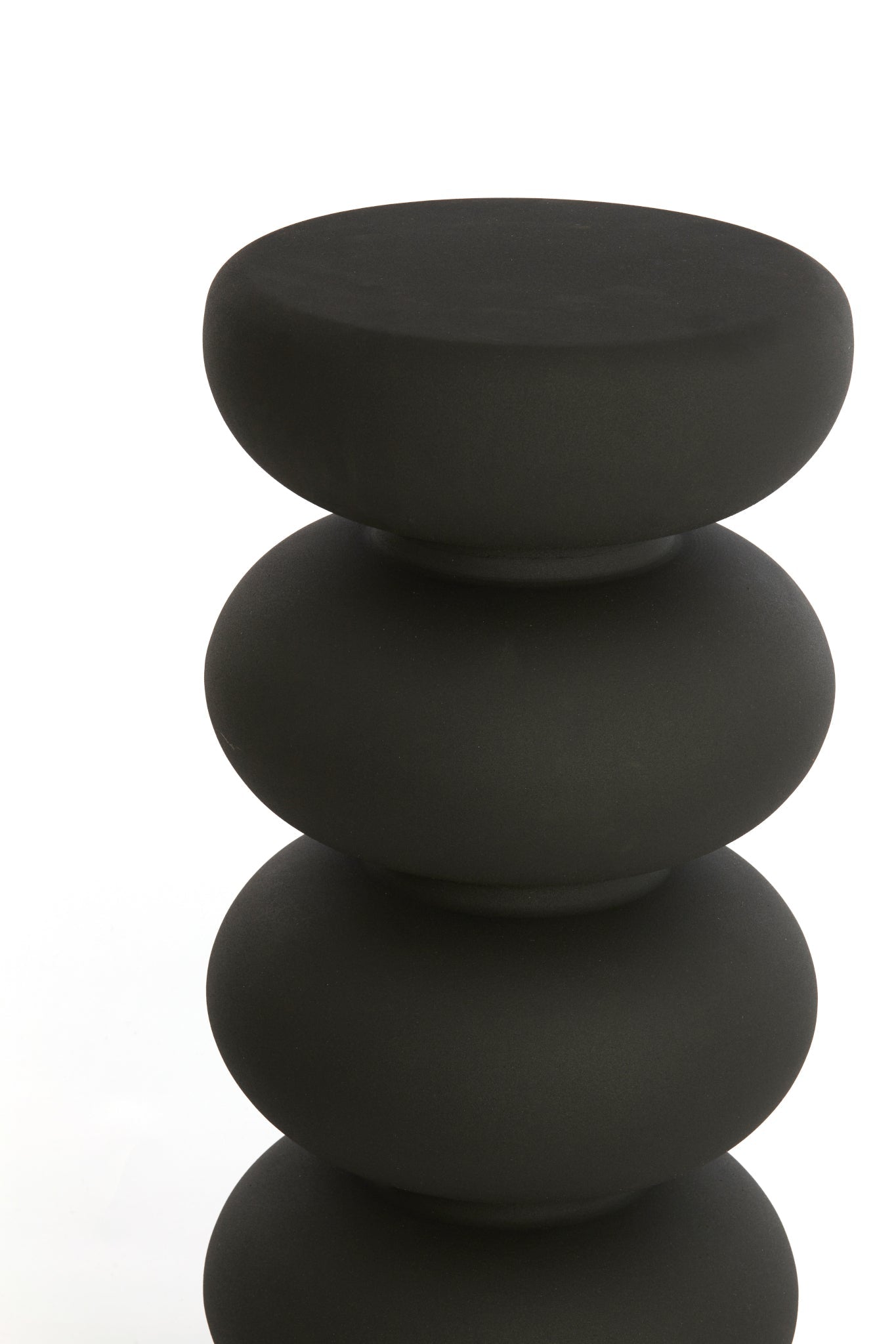 Columna KOBODO negro mate Ø35x100 cm